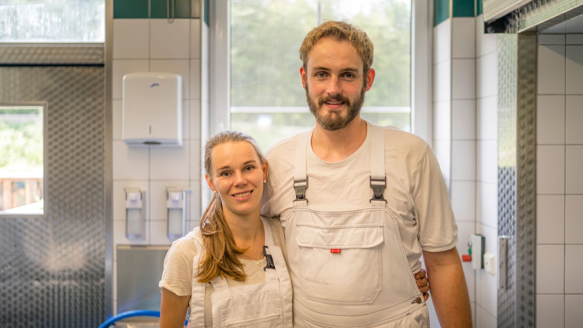 Ramona und Nicho Mühlbauer der Dorfkäserei Königssee