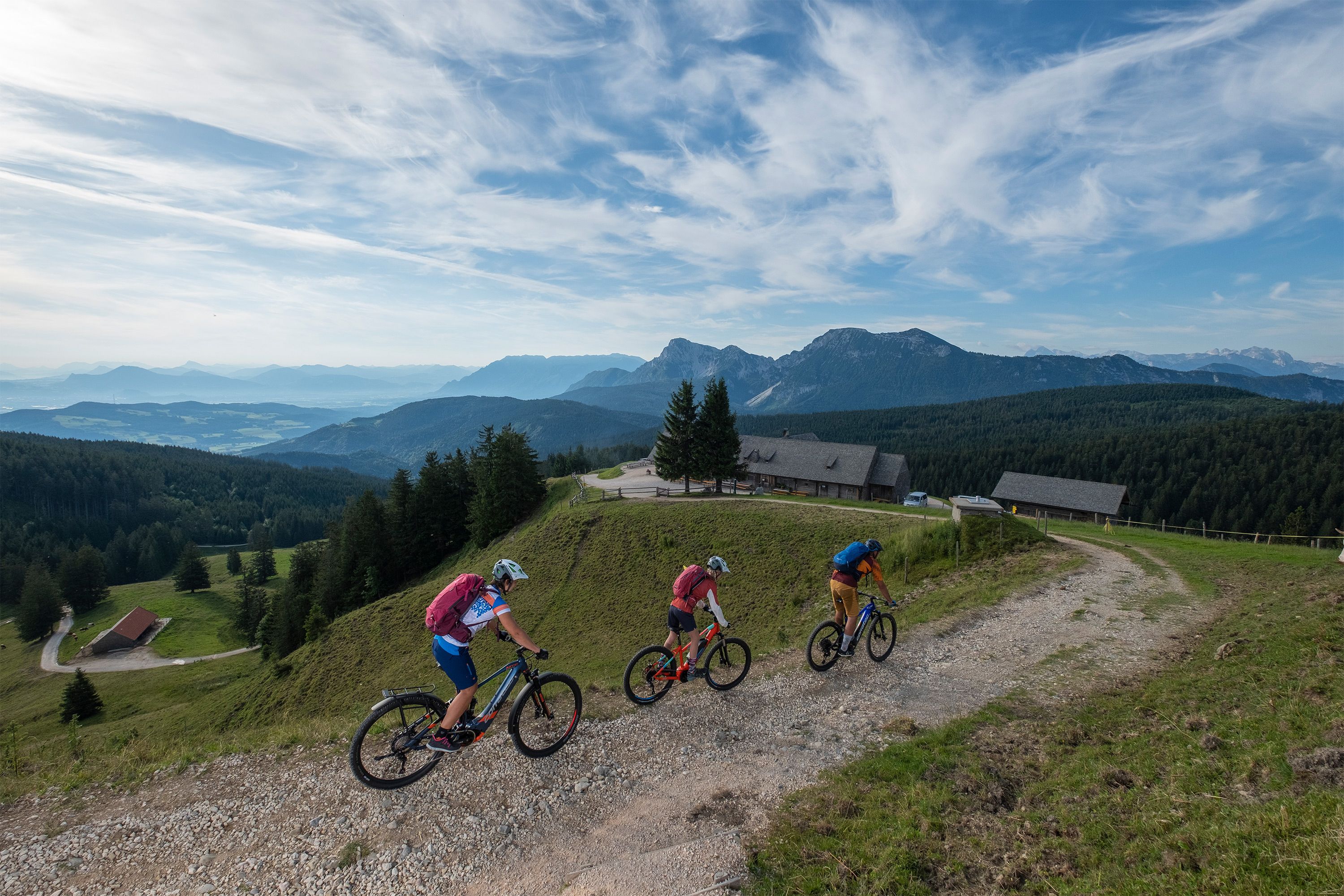 Mountainbiken zur Stoißer Alm