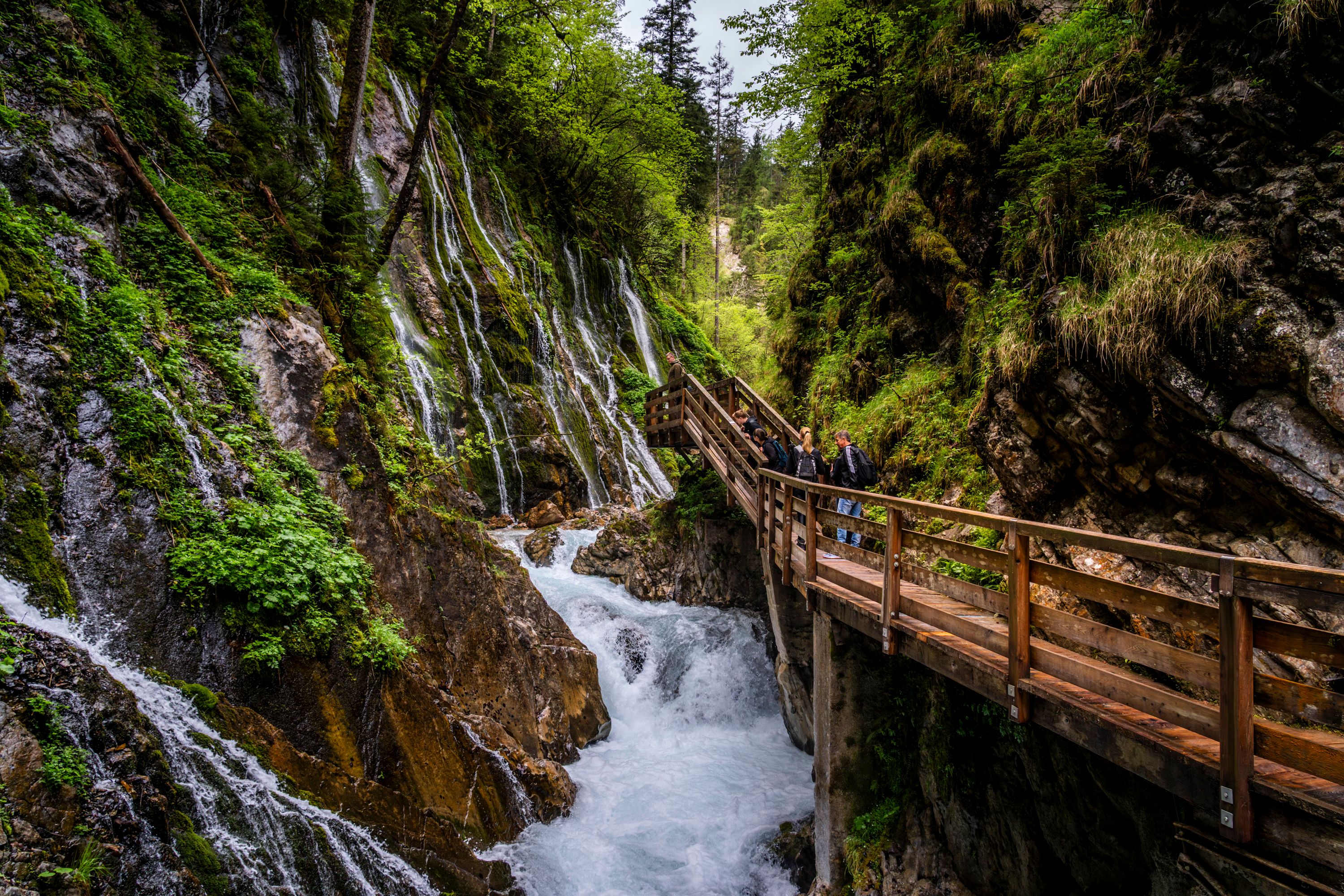Wanderung durch die Wimbachklamm 