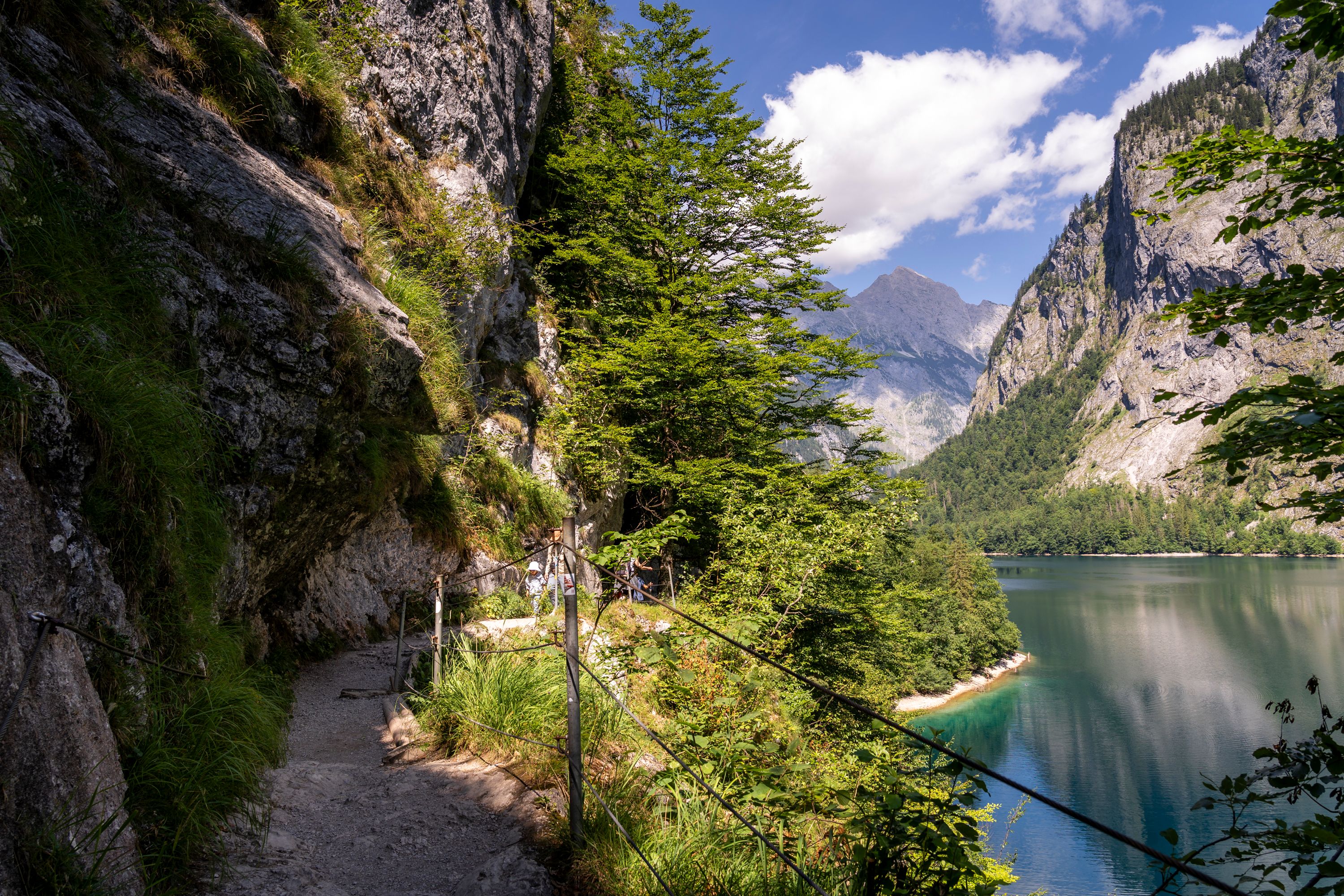 The Hiking Trail Along Obersee