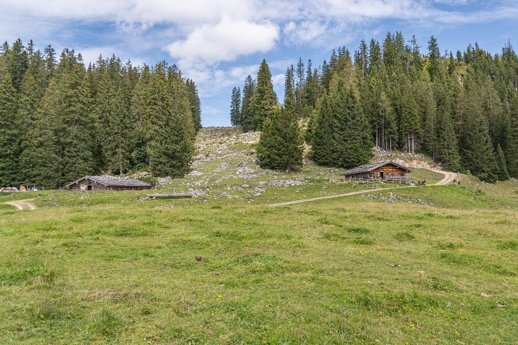Die Kaser auf der Moosenalm