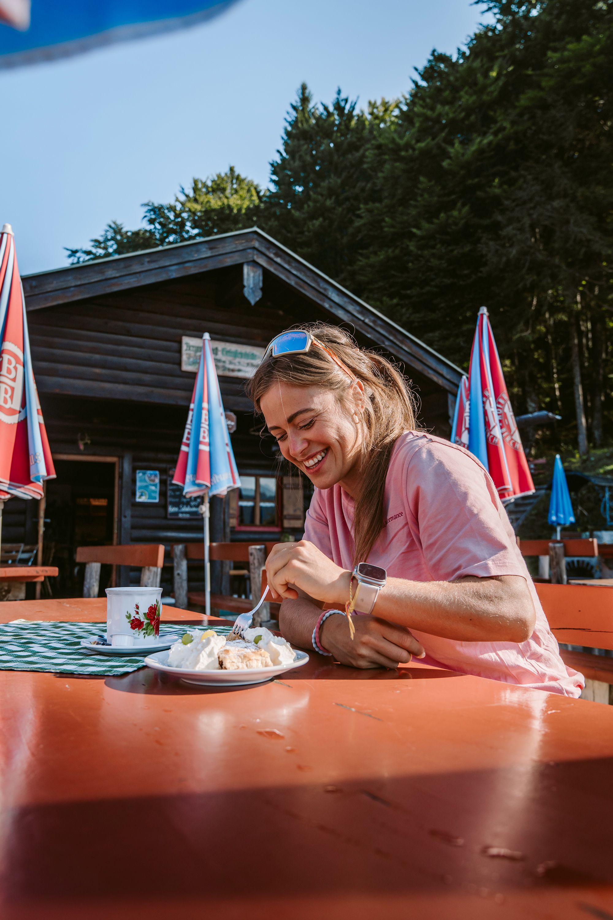 Kaffee & Kuchen an der Grünsteinhütte