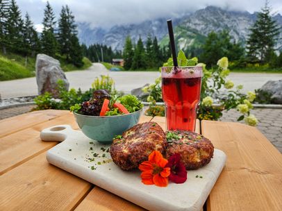 Kaspress-Knödel auf 1.521 Meter