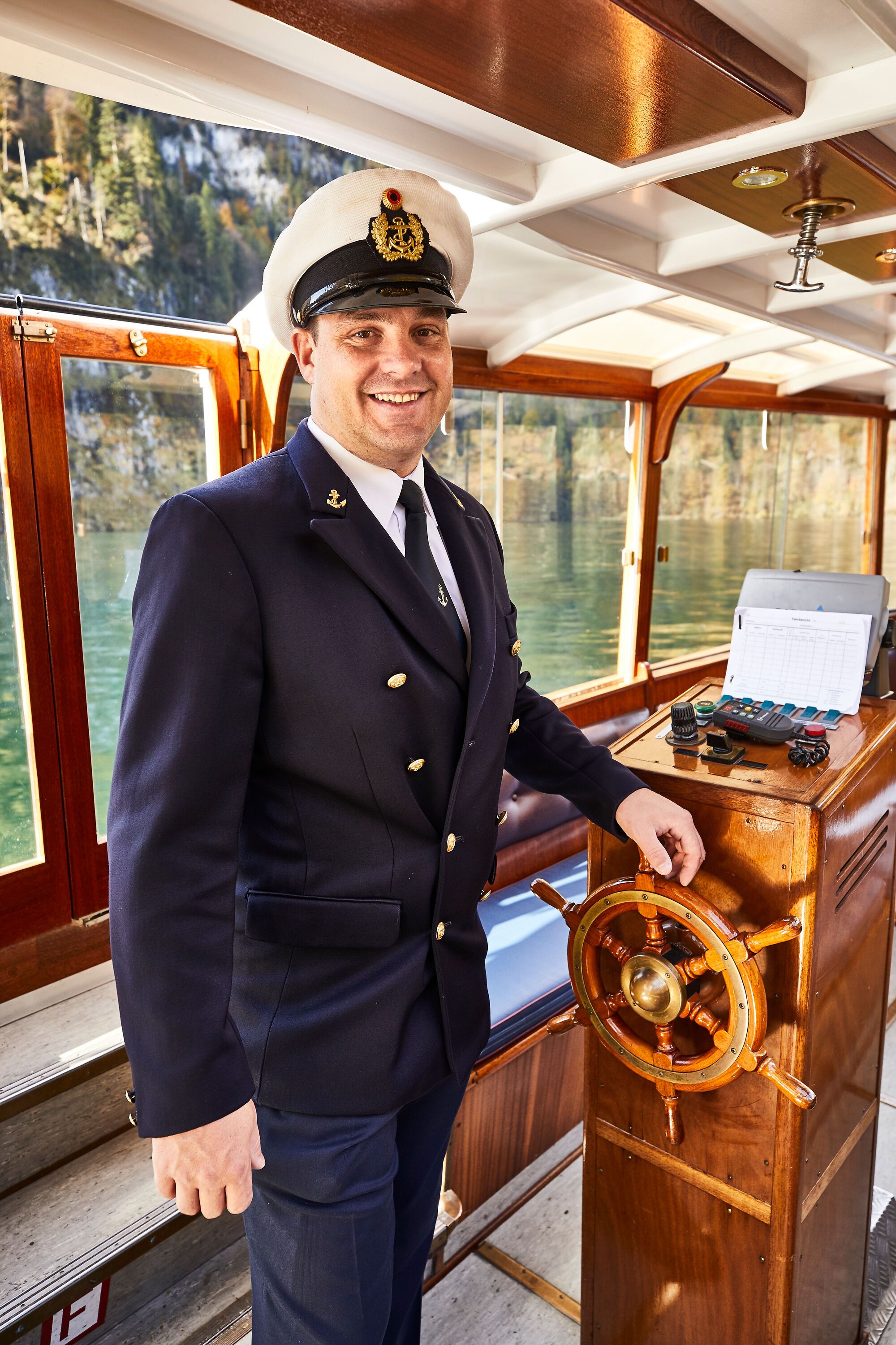 Florian Hallinger, Kapitän Königssee Schifffahrt