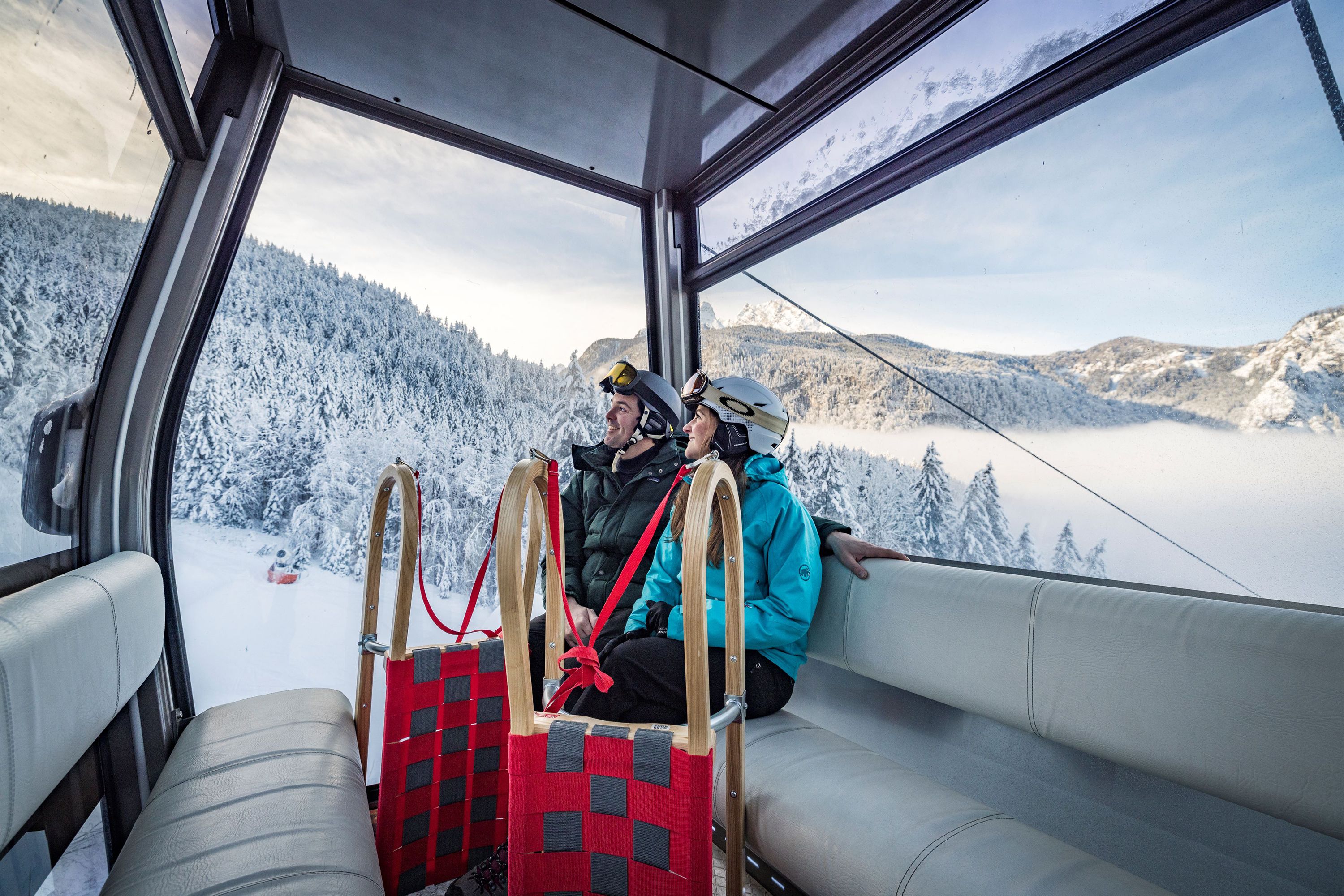 Mit der Jennerbahn zur Rodelbahn