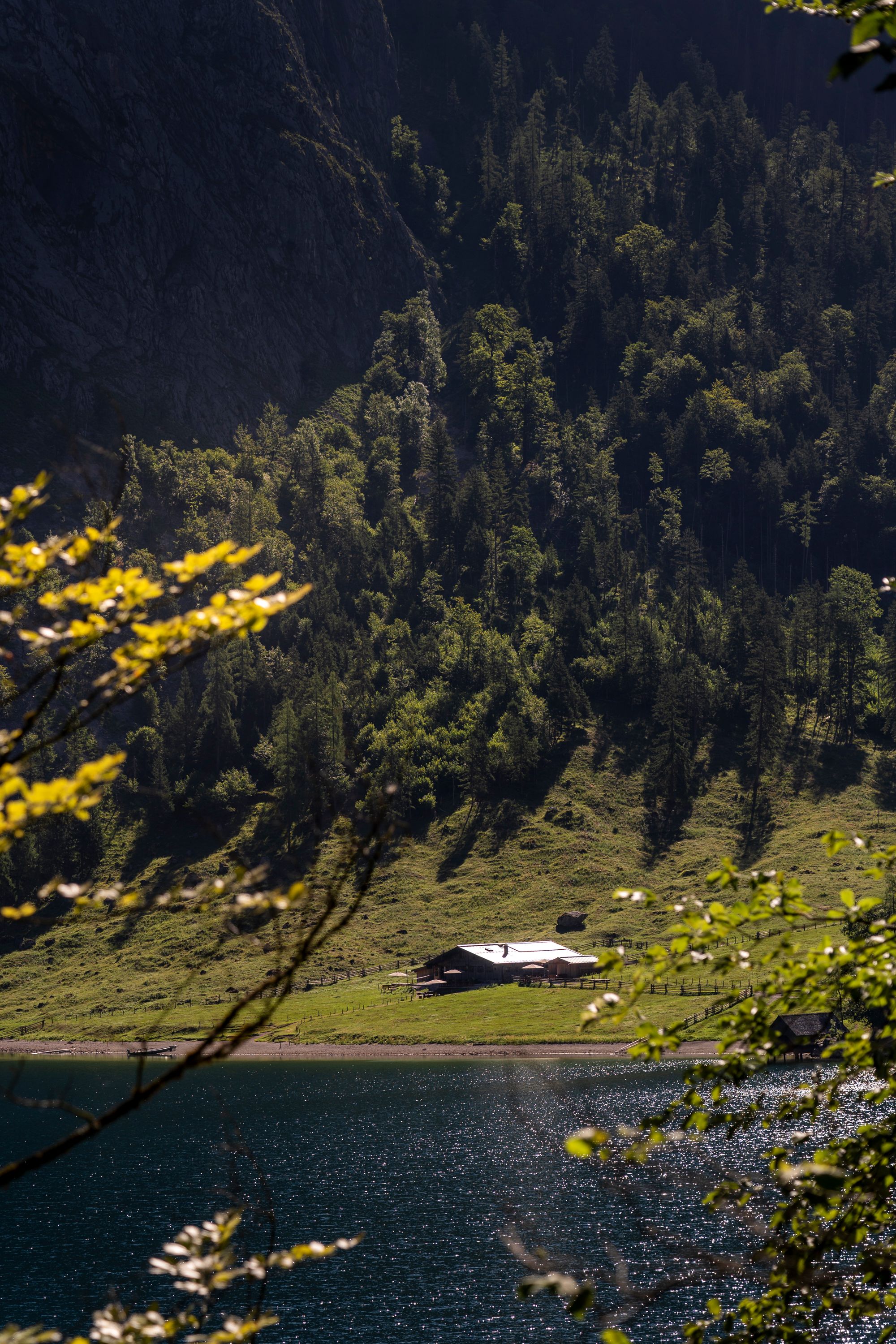 View of the Kaser from the Fischunkelalm