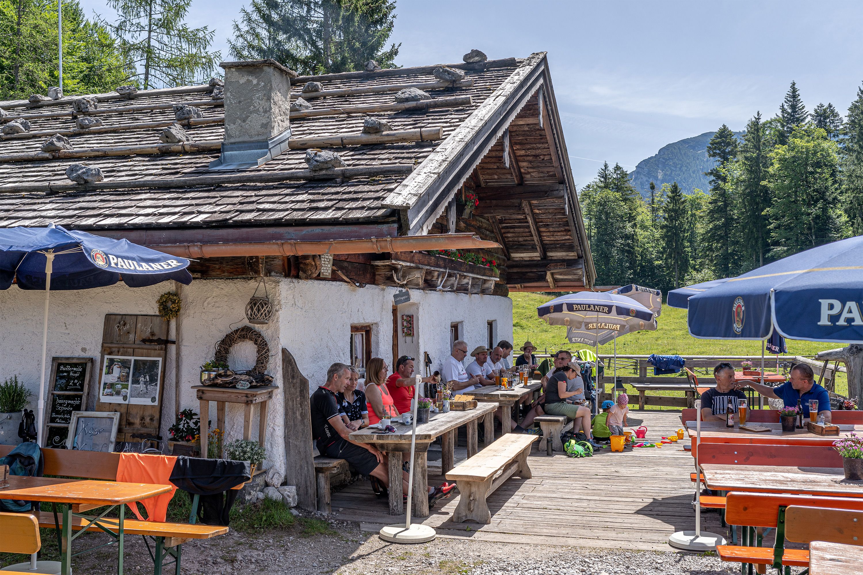 Die Reiter Alm bei Weißbach