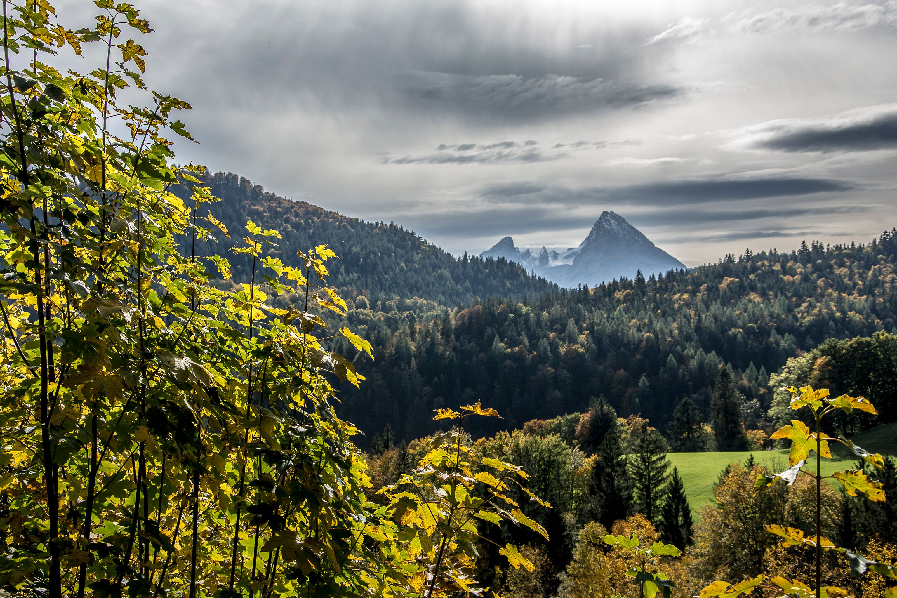Blick zum Watzmann