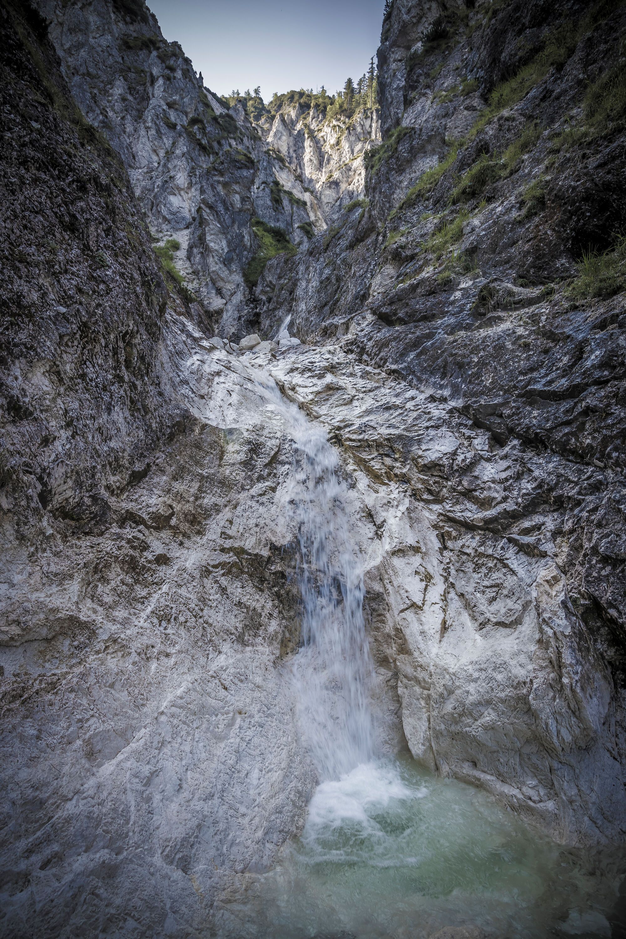 Die Speik: Imposante Schlucht bei Bayerisch Gmain