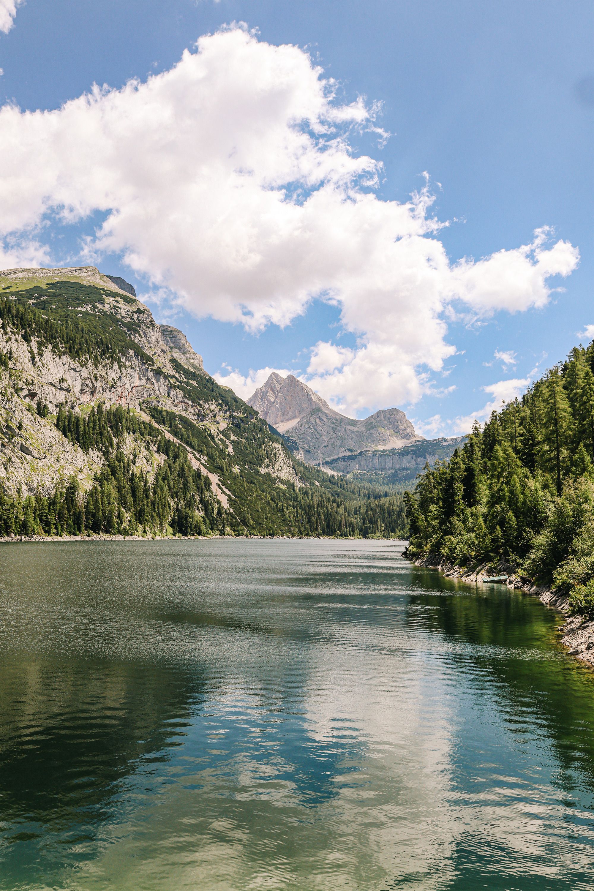 Der Dießbach-Stausee