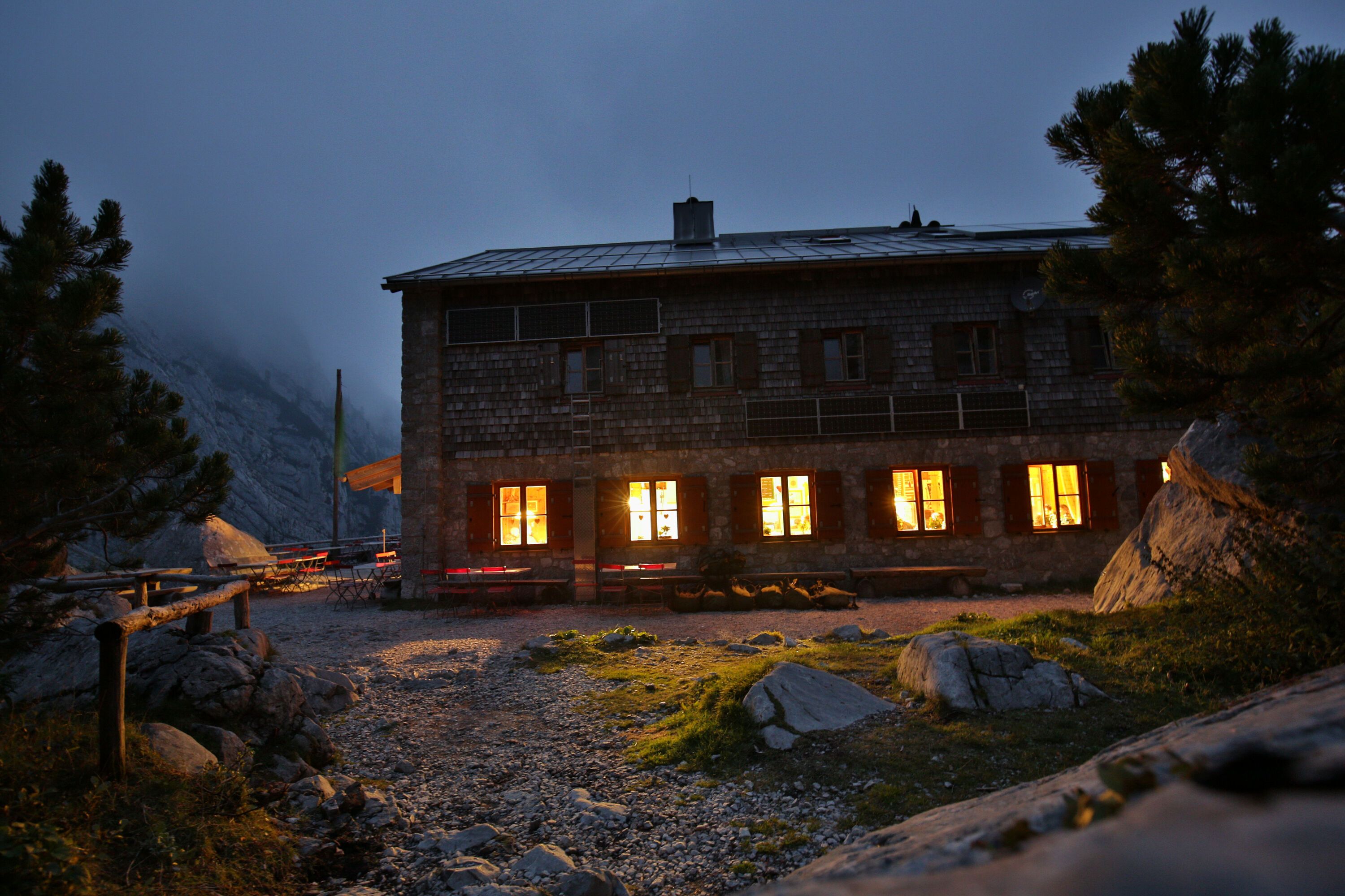 Abend an der Blaueishütte