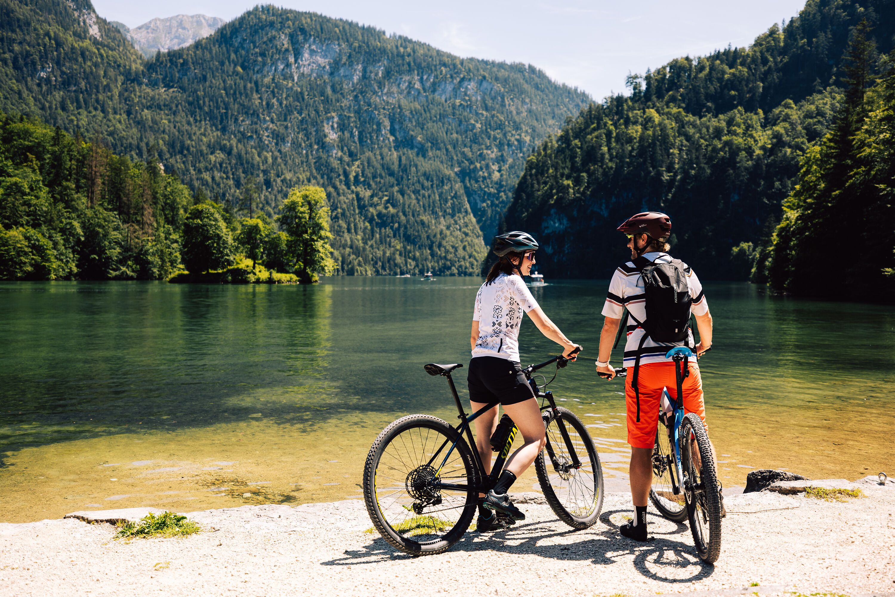 Mit dem Rad am Königssee