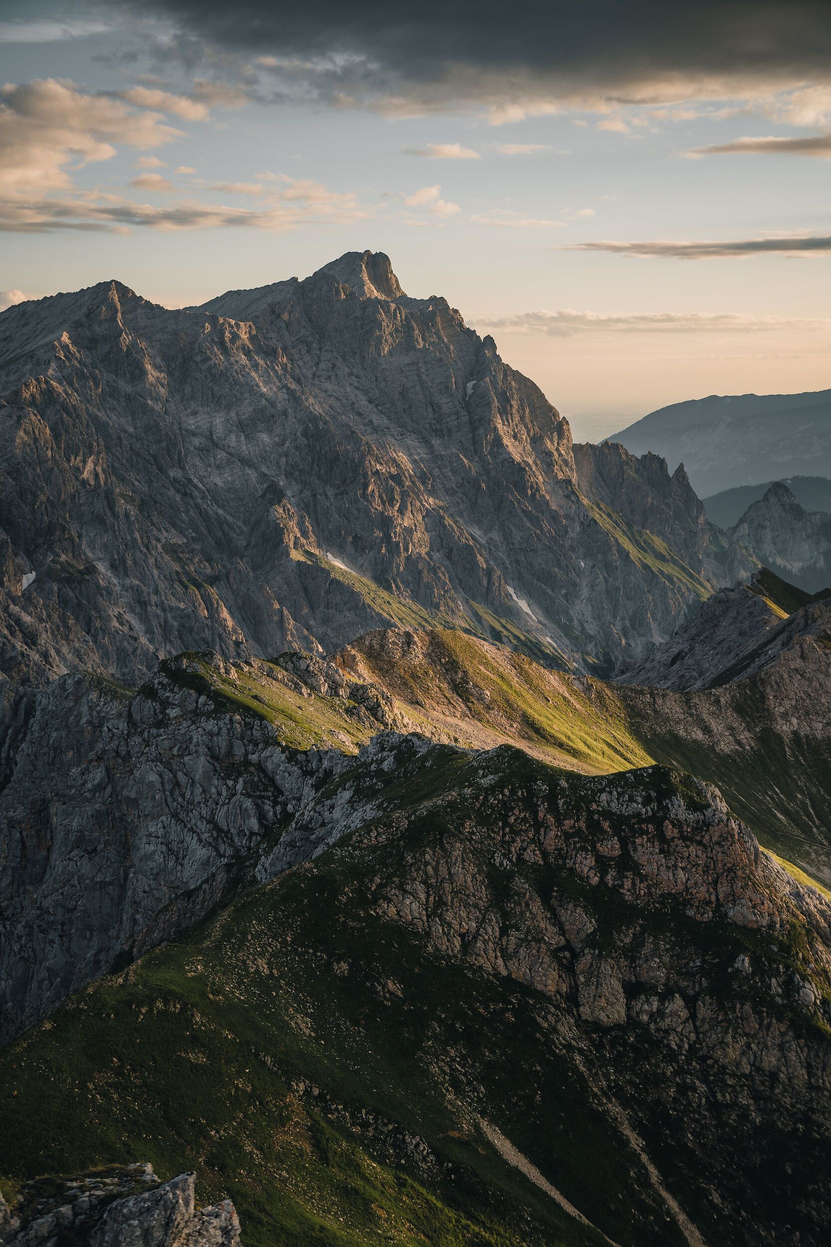 Abendlicher Blick vom Seehorn