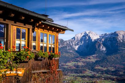 Blick hinüber zum Hohen Göll vom Söldenköpfl