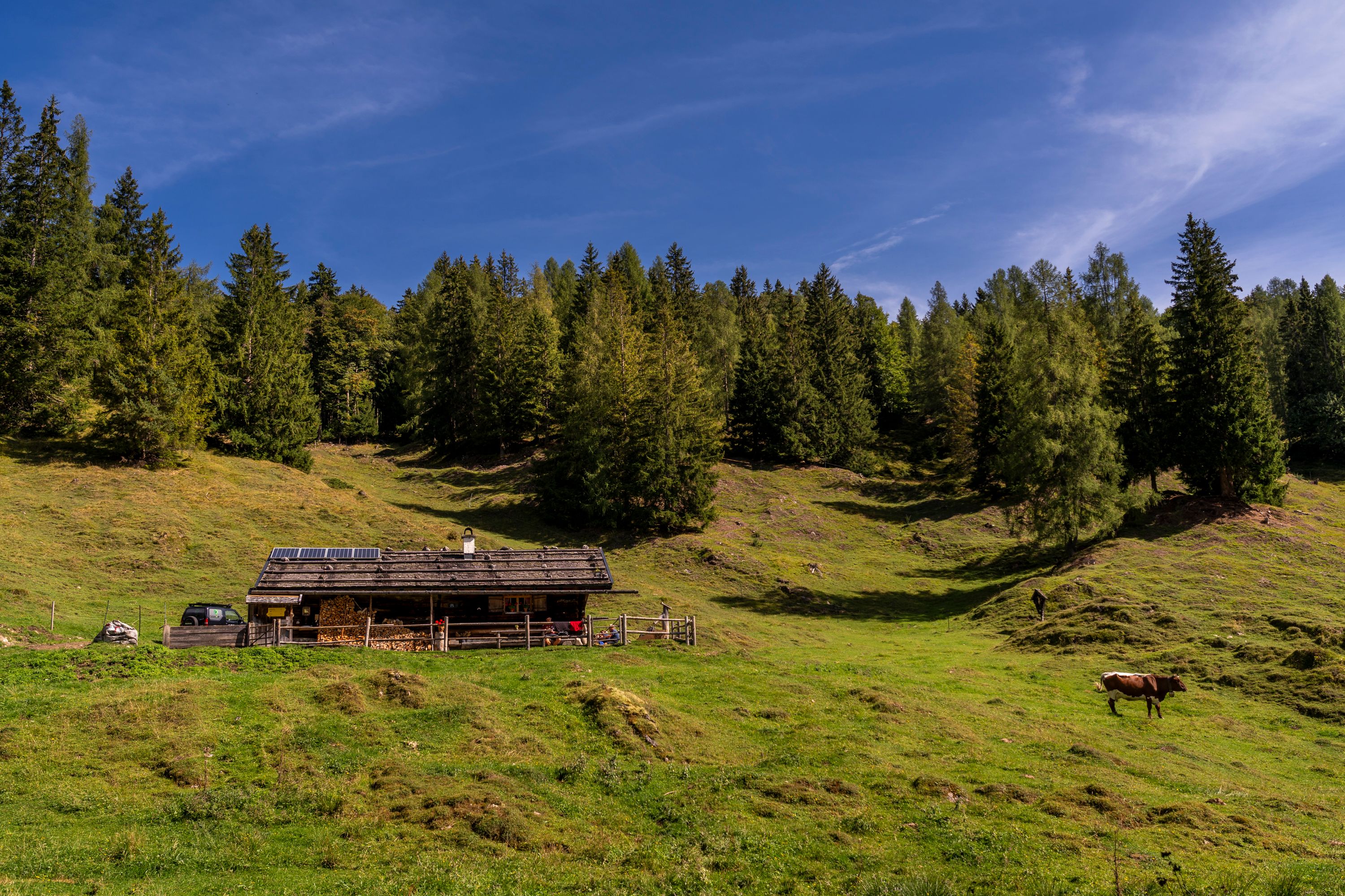 Der Kaser auf der Sellarnalm