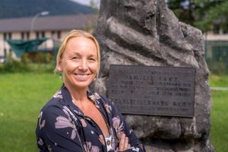 Gabi Schieder-Moderegger, die Vorsitzende der DAV Sektion Berchtesgaden