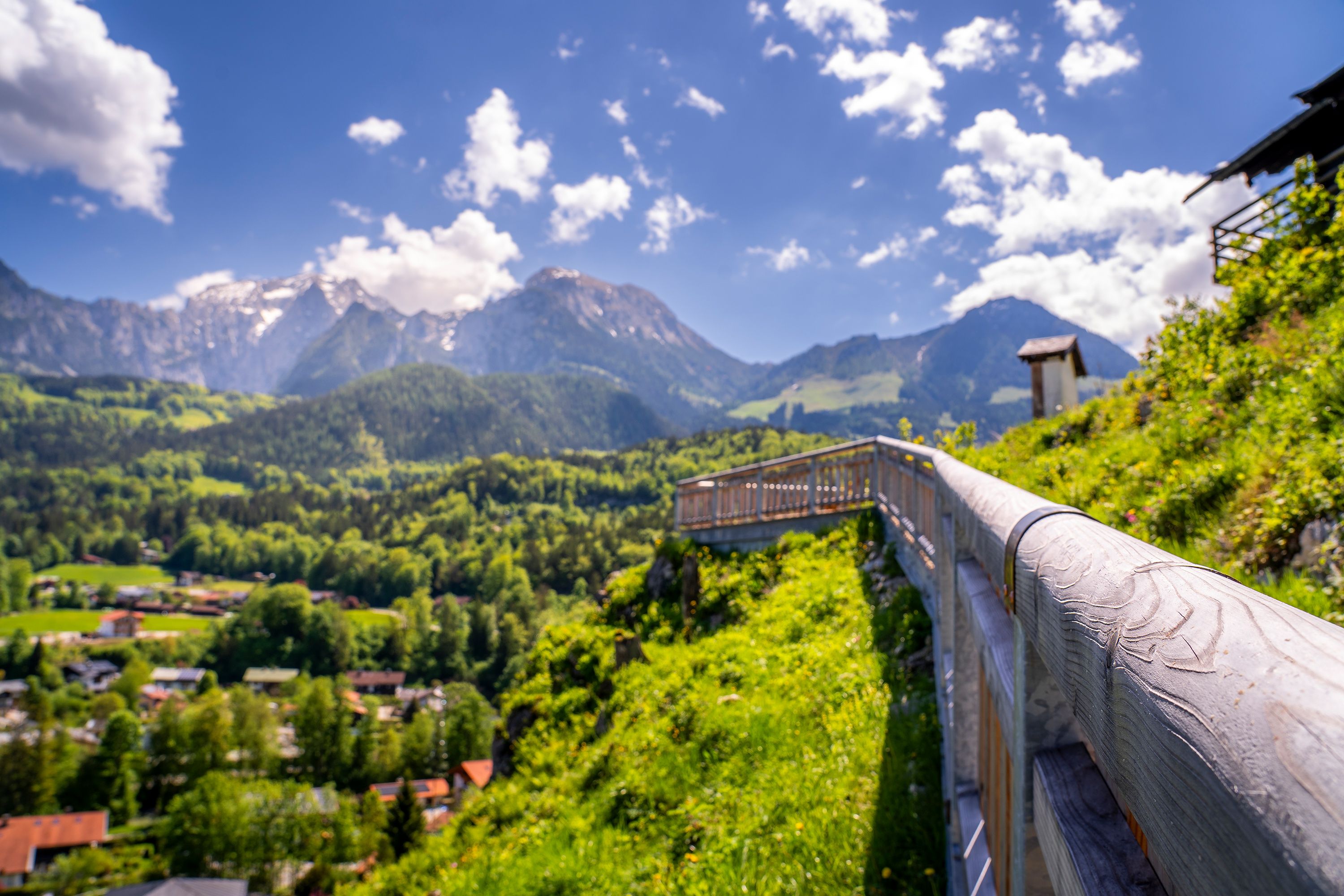 Der "Skywalk" zum Hanauerstein