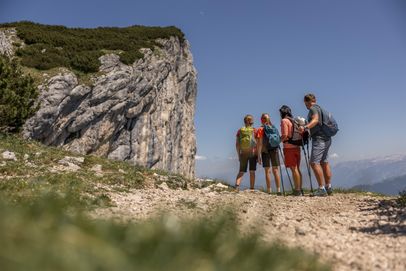 Beeindruckende Felswand 