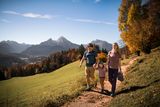 Familienwanderung mit Watzmannblick