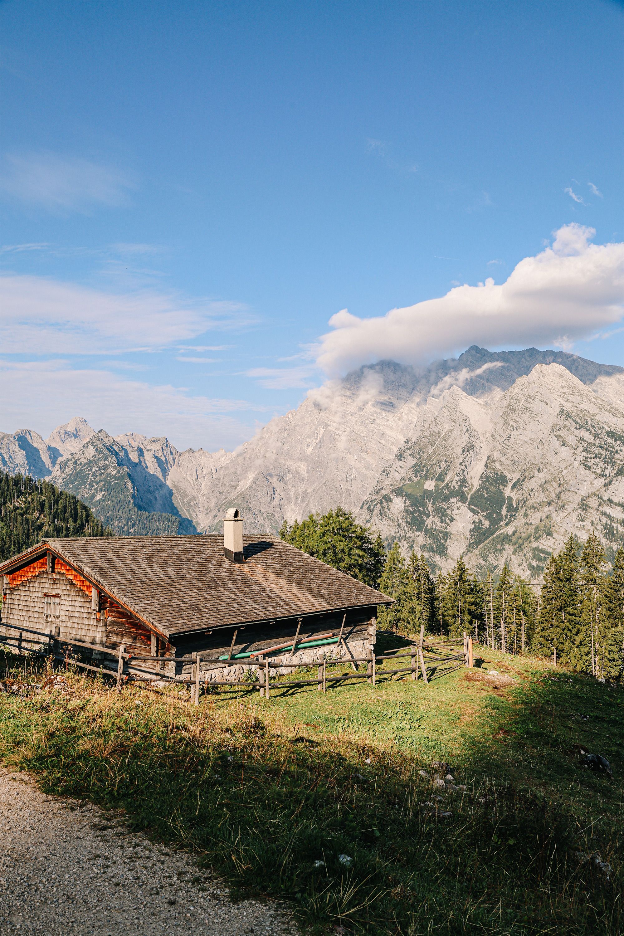 Morgens an der Priesbergalm