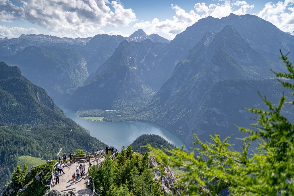 Blick zum Königssee