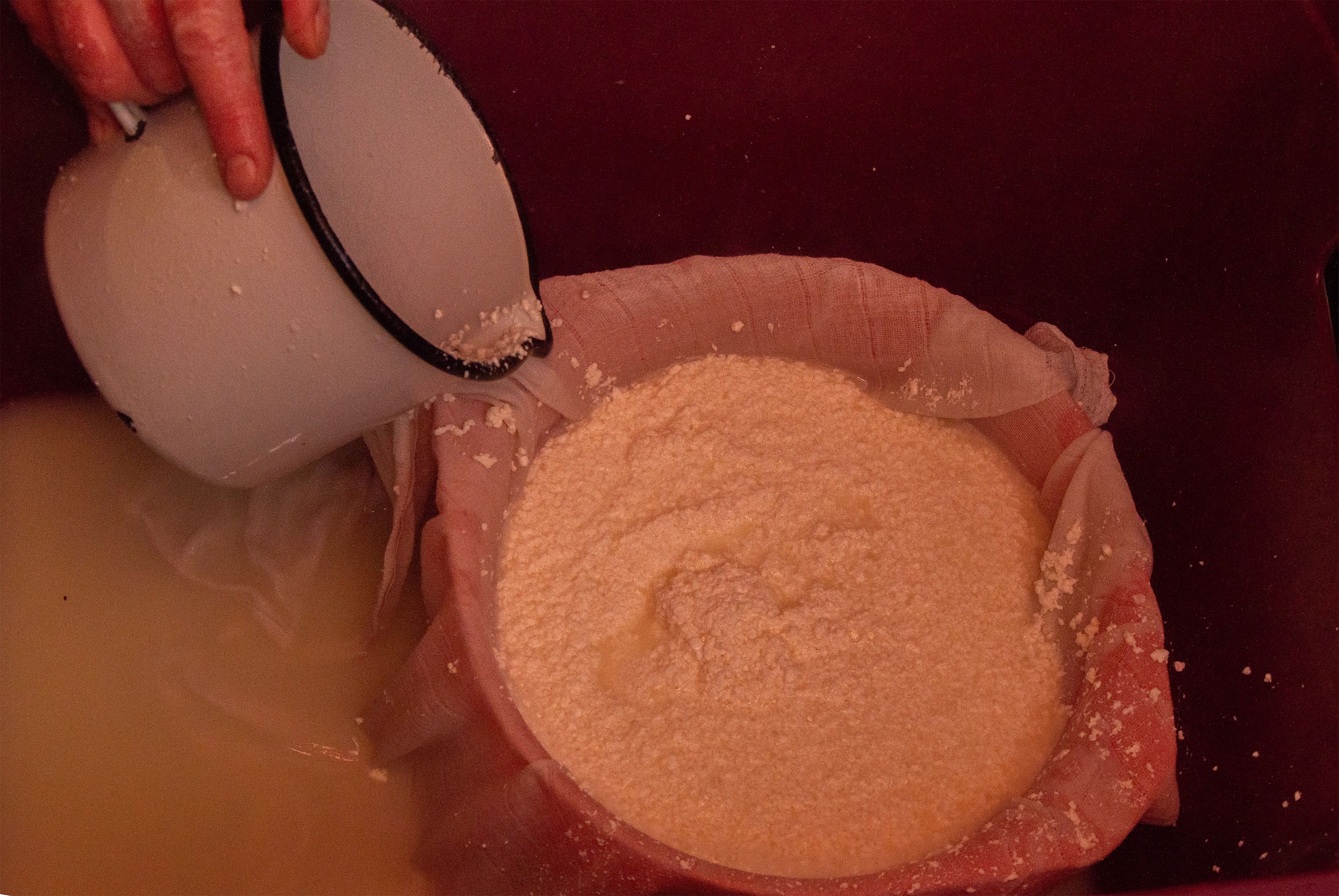 Der Schüsselkas tropft ab