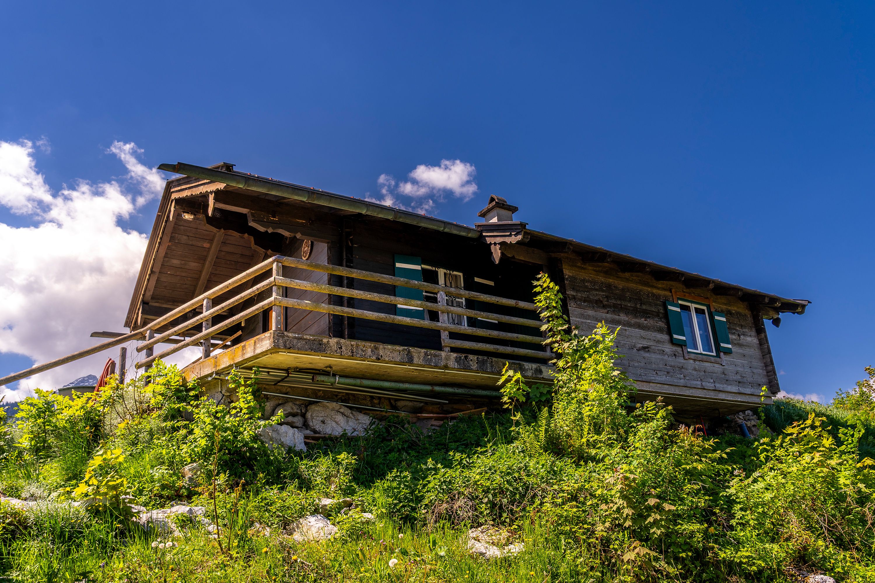 Der Kaser der Weihnachtsschützen auf dem Hanauerstein
