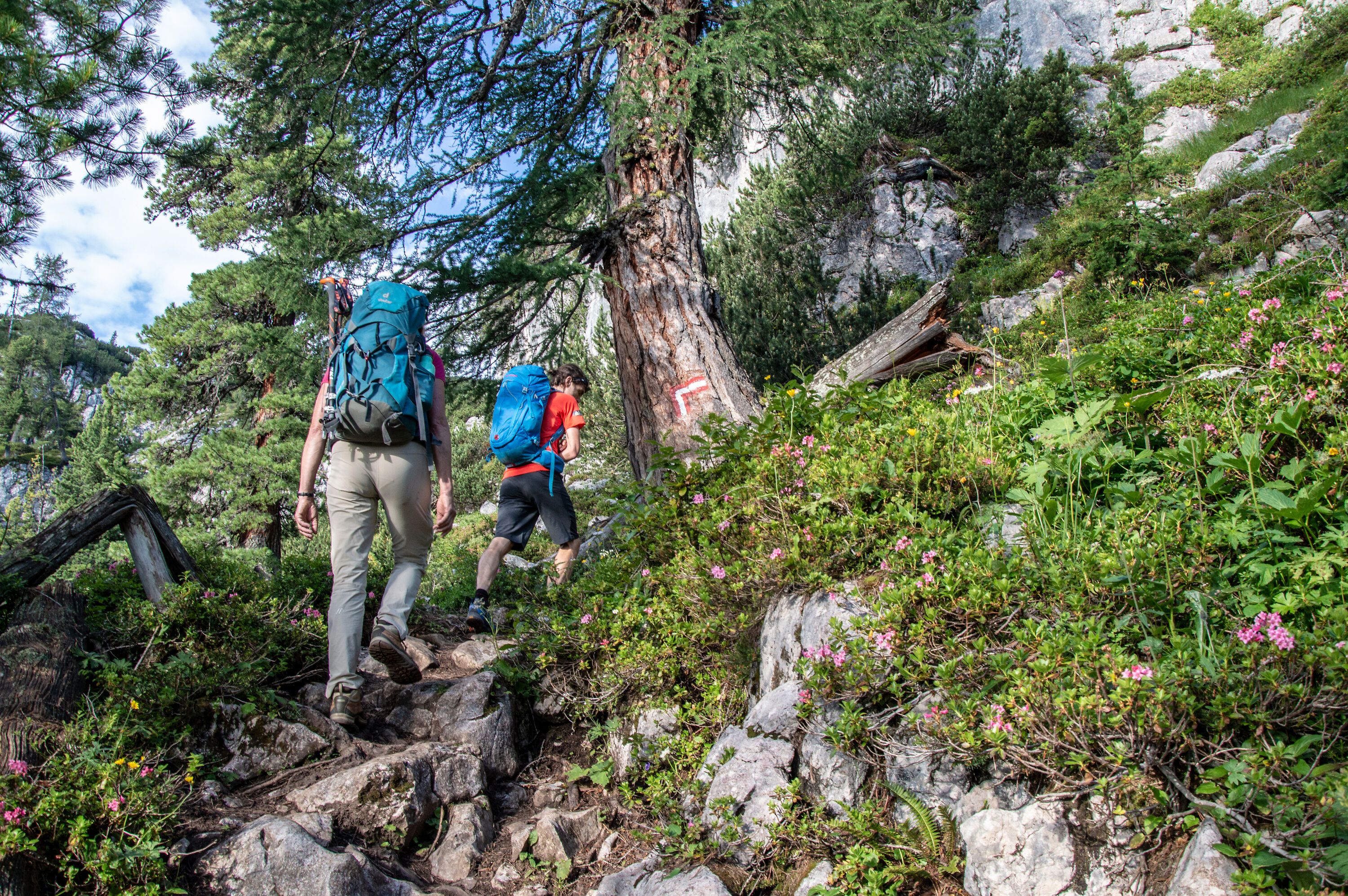 Unterwegs in Richtung Steinernes Meer