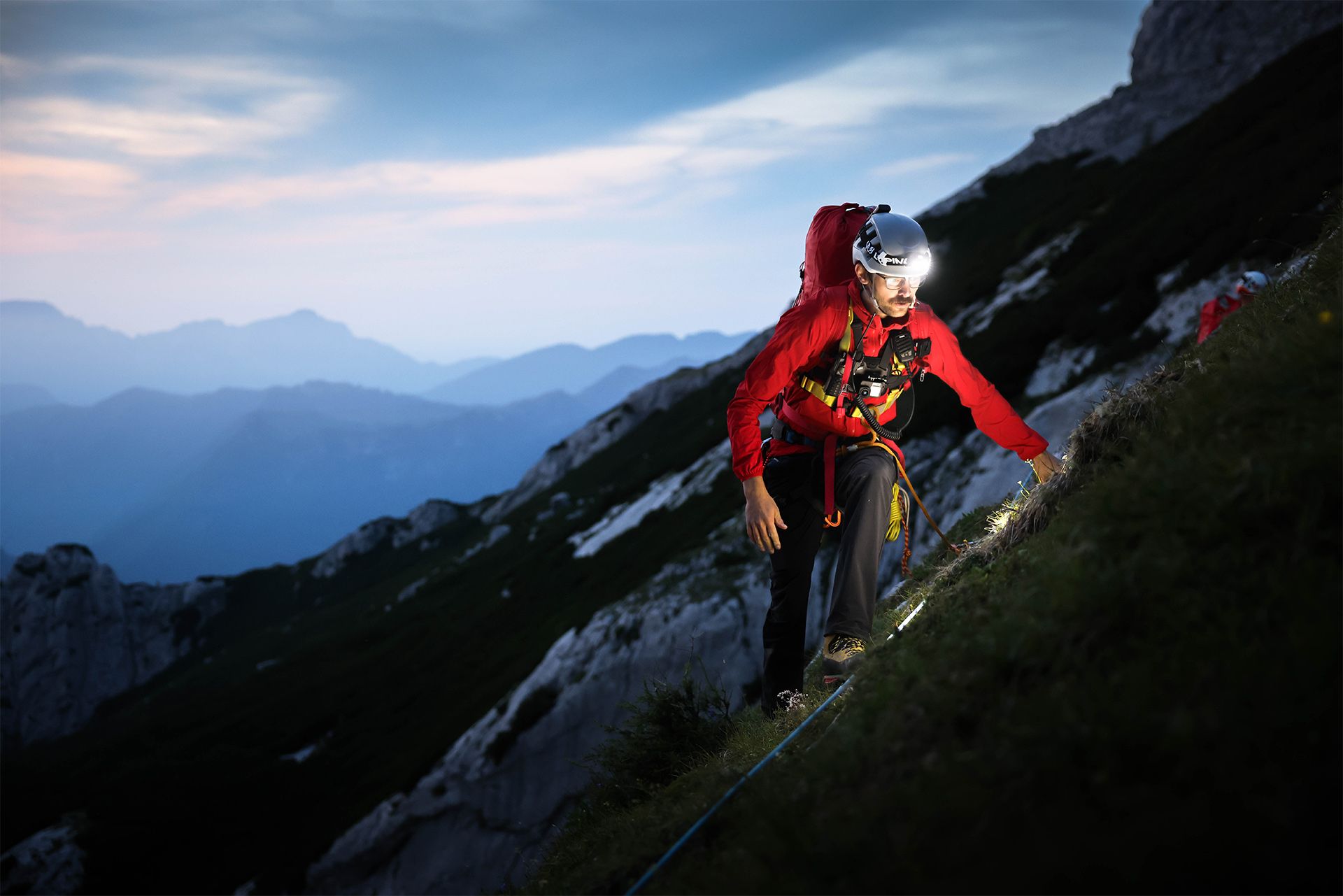 In der Nacht im Einzatz