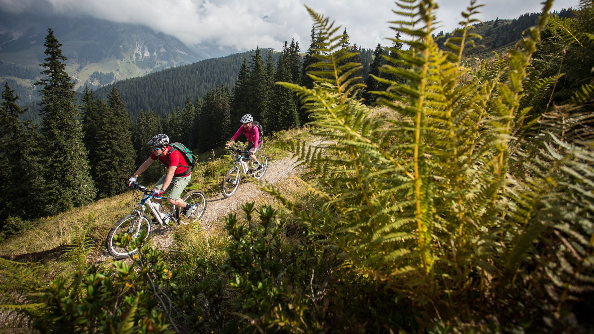 E-Mountainbiketour in Maria Alm