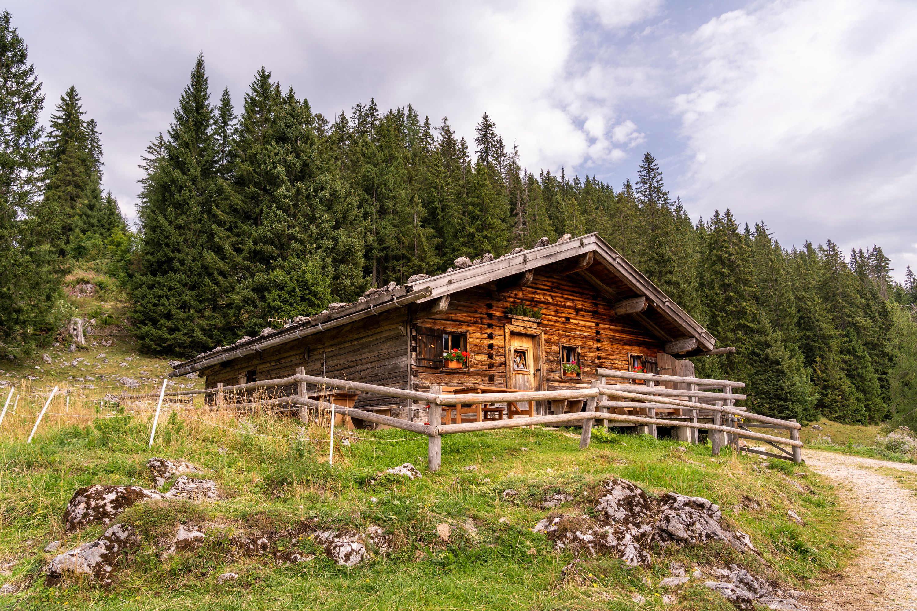 Kaser auf der Moosenalm