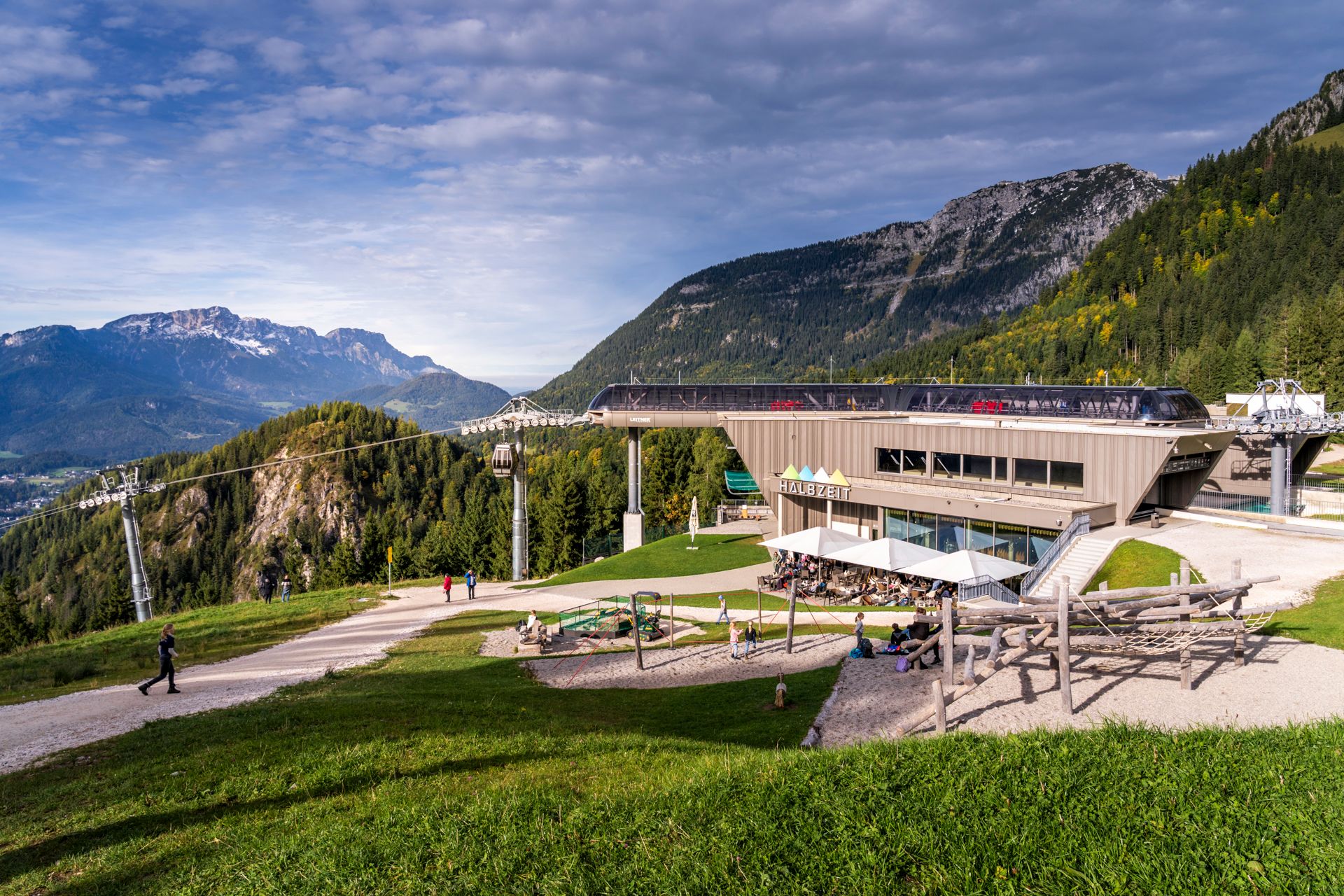 Die Mittelstation der Jennerbahn