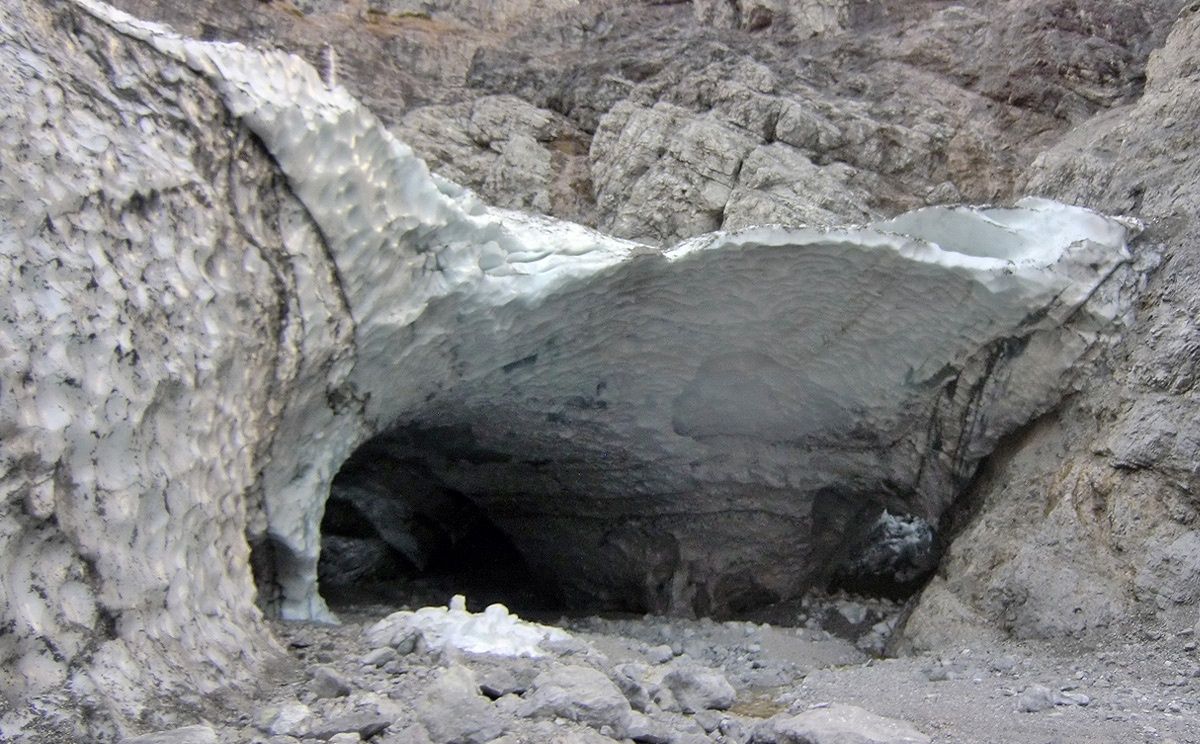 Die ehemalige Eiskapelle am Königssee