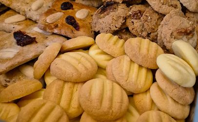 Plätzchen mit Puddinggeschmack