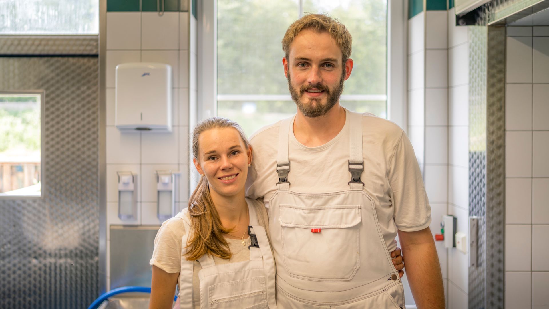 Ramona und Nicho Mühlbauer der Dorfkäserei Königssee