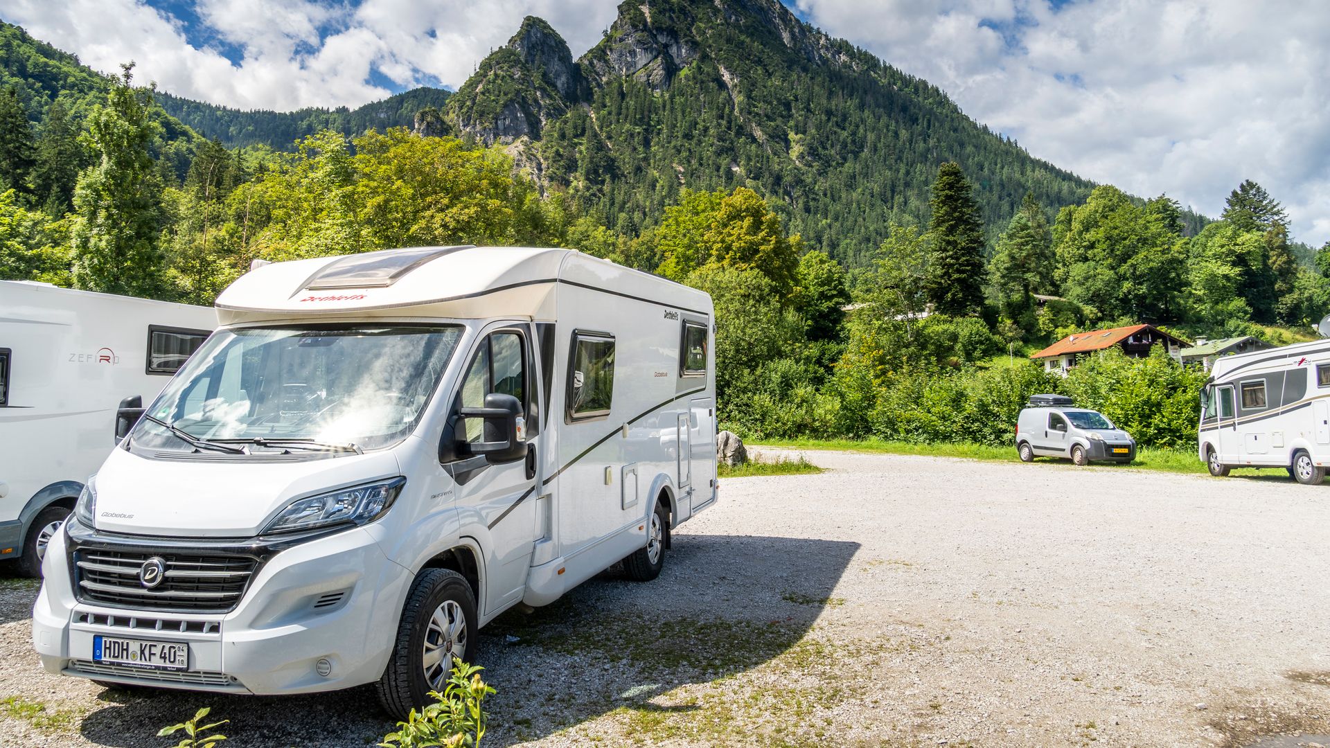 Wohnmobilstellplatz Königssee für für Wohnmobile und KFZ mit Wohnanhänger