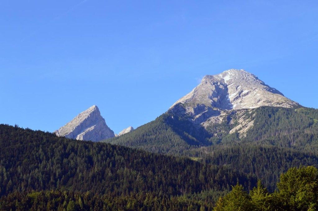 Der Watzmann in der Morgensonne