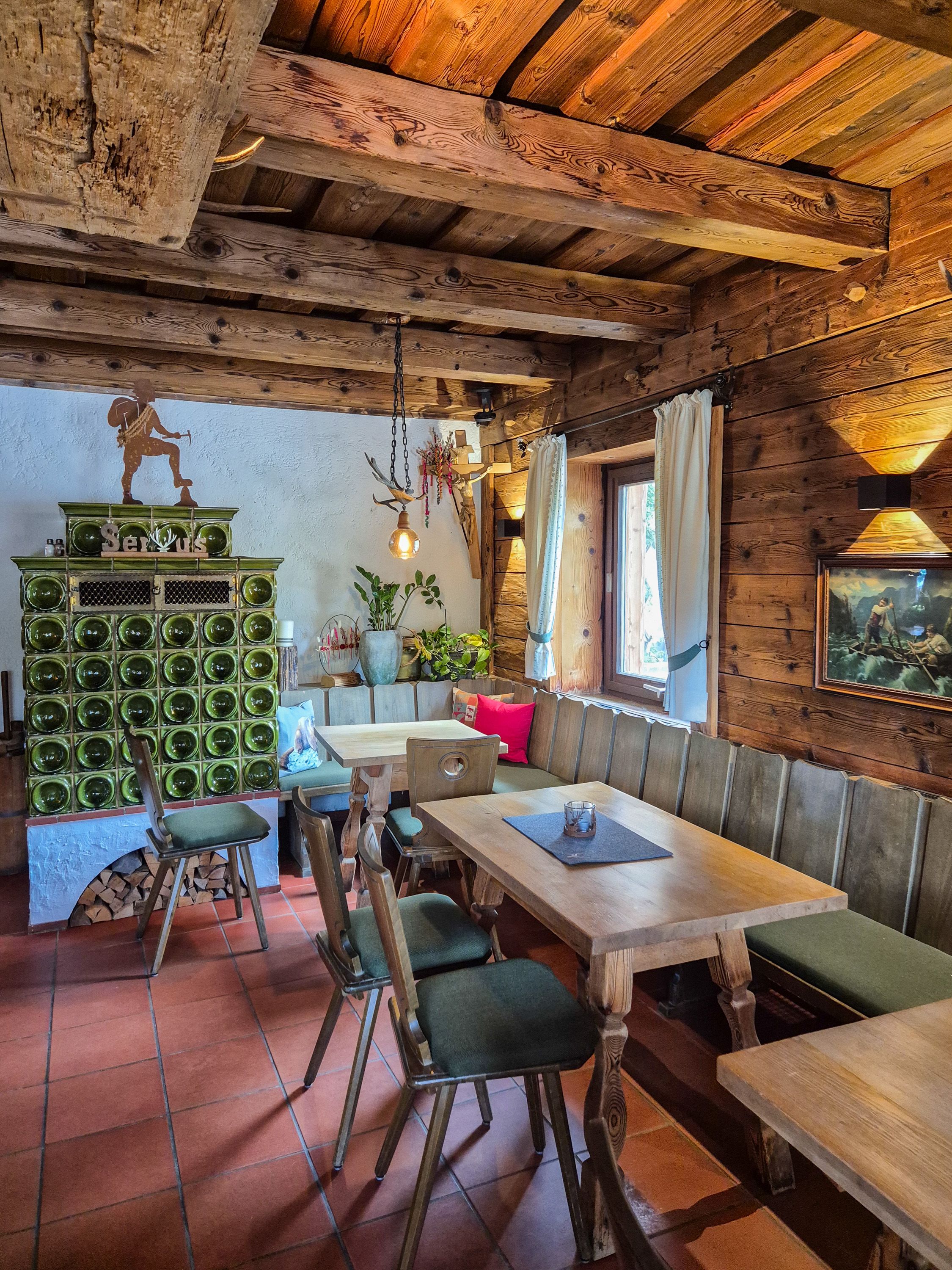 Das Jagdstüberl im Ahornkaser