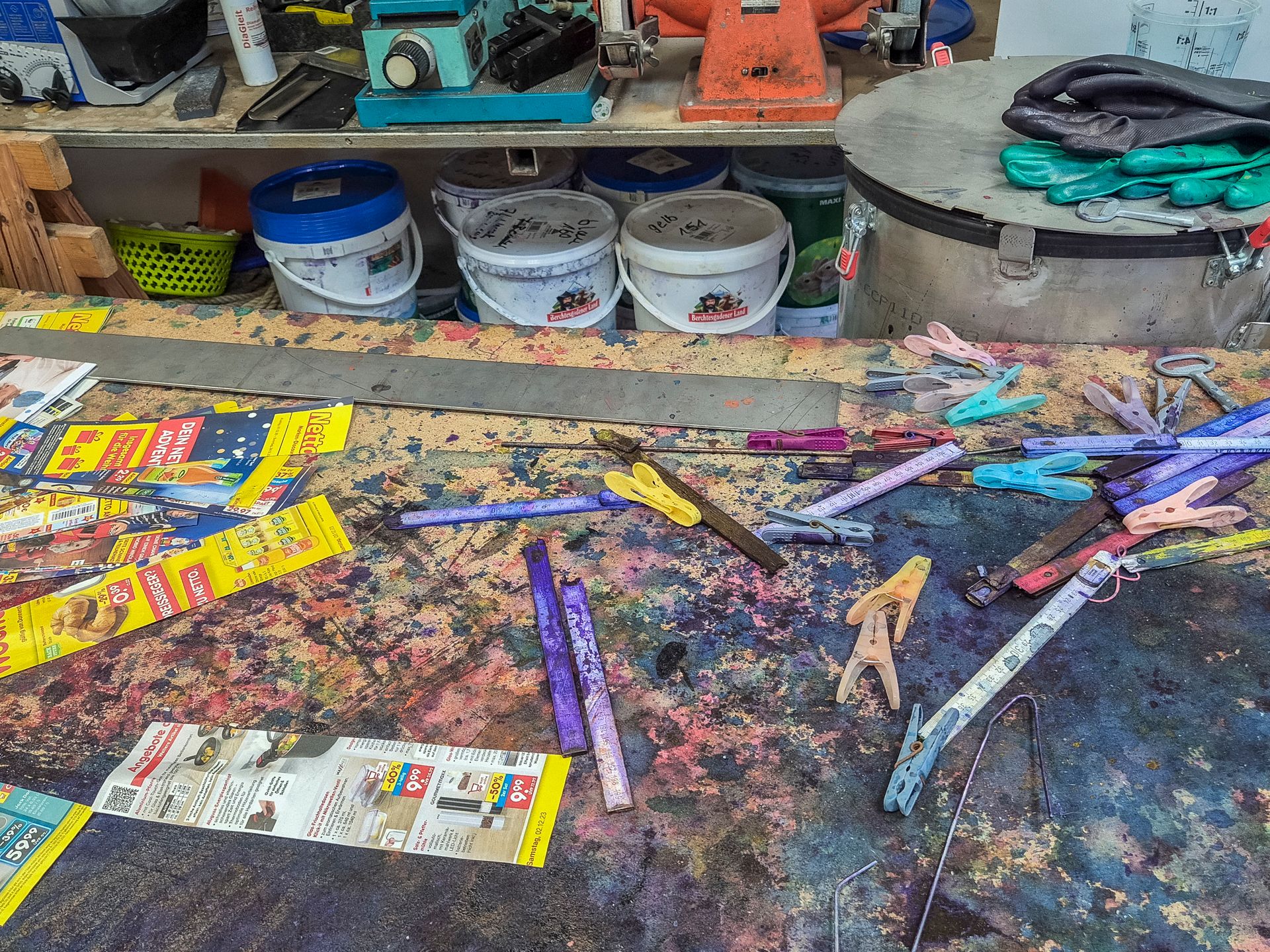 Werkbank von Hans Brandner