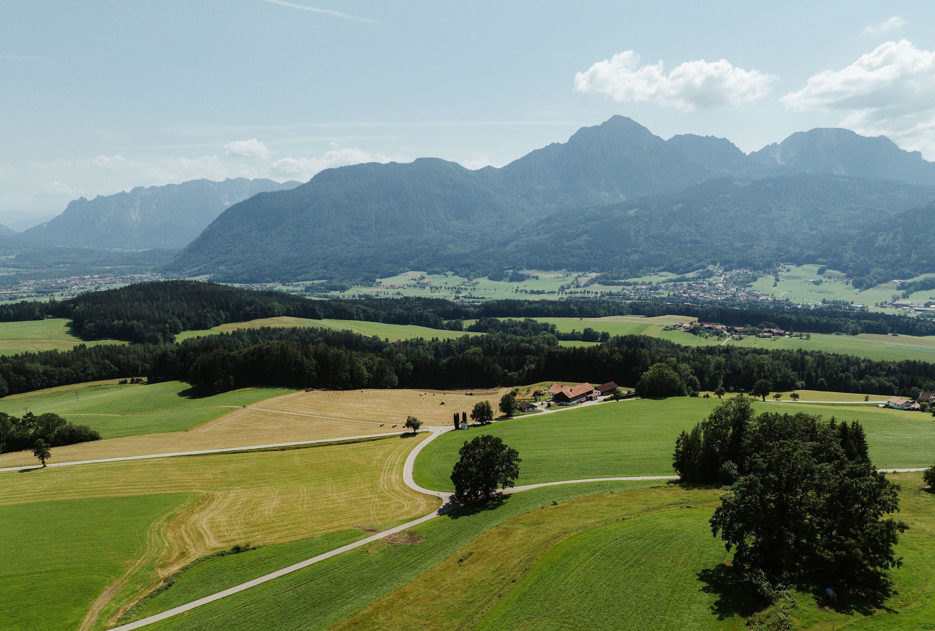 Blick zu Staufen und Zwiesel