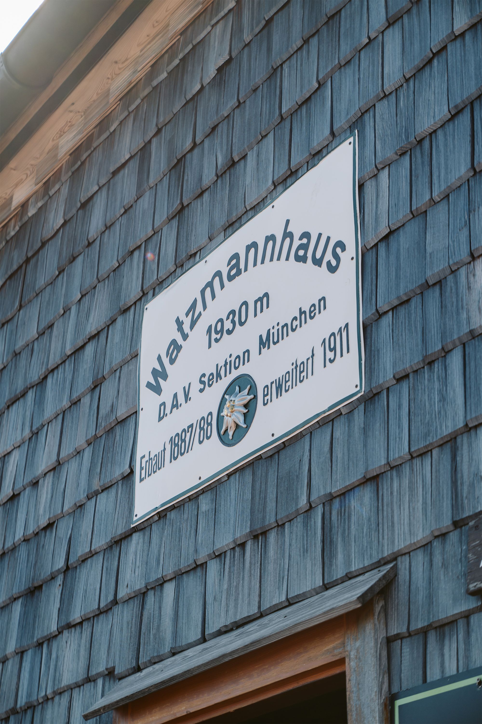 Das Watzmannhaus 1.930 m