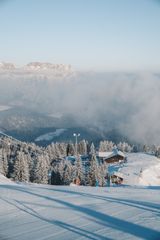 Die Rossfeld Skihütte Winter
