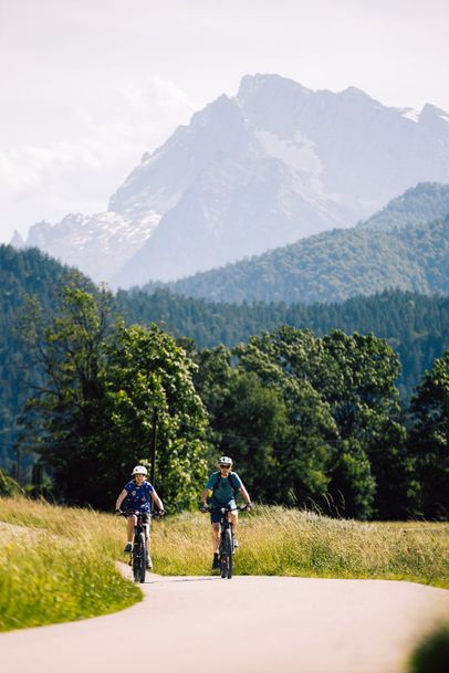 Radweg in Bischofswiesen Winkl
