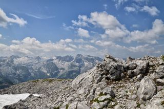 Blick vom Kahlersberg ins Steinerne Meer