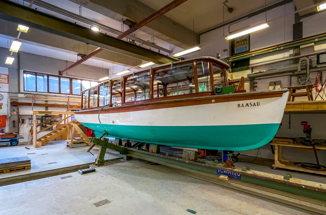 EMB Ramsau in der Werft