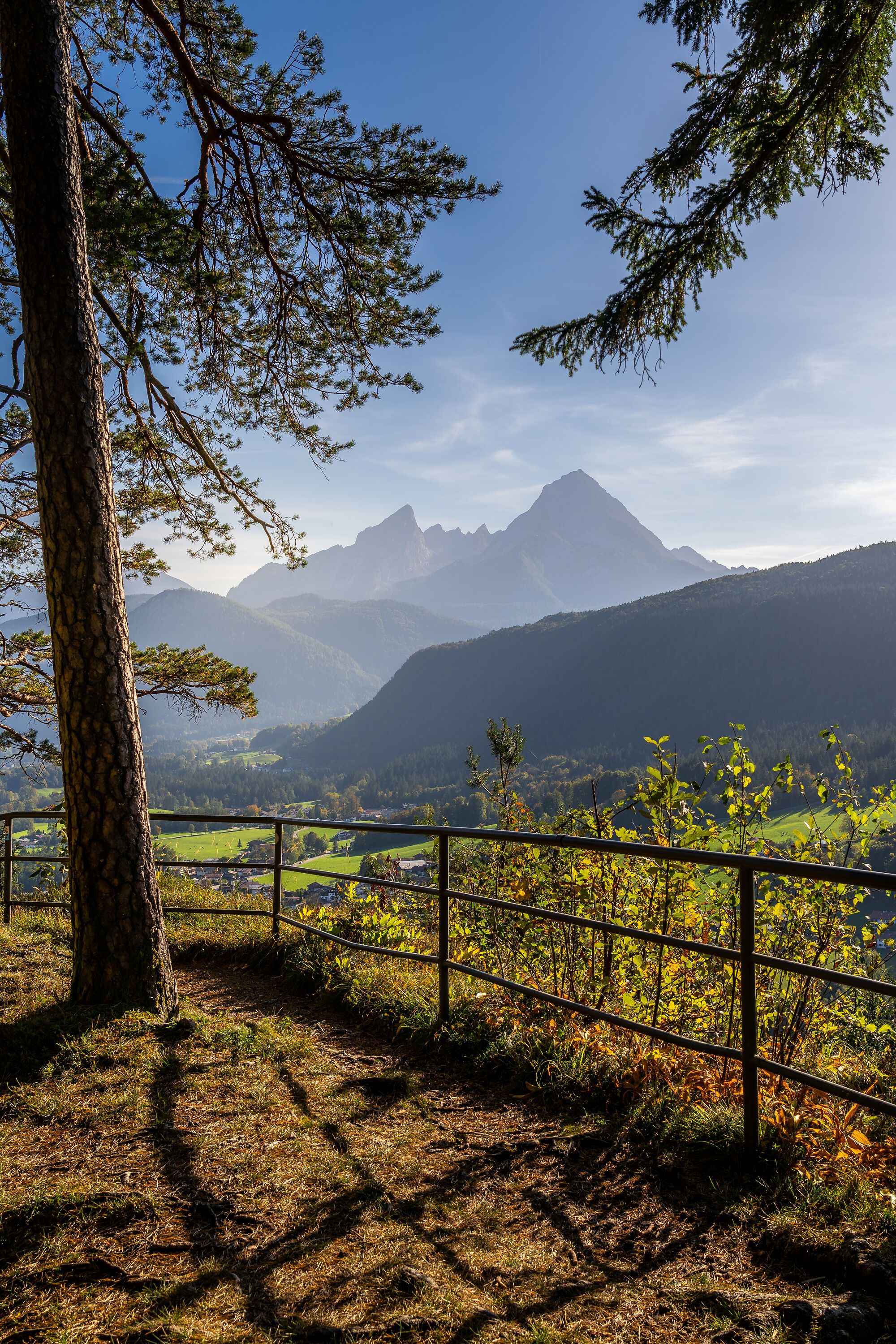 Blick zum Watzmann von der Kastensteiner Wand