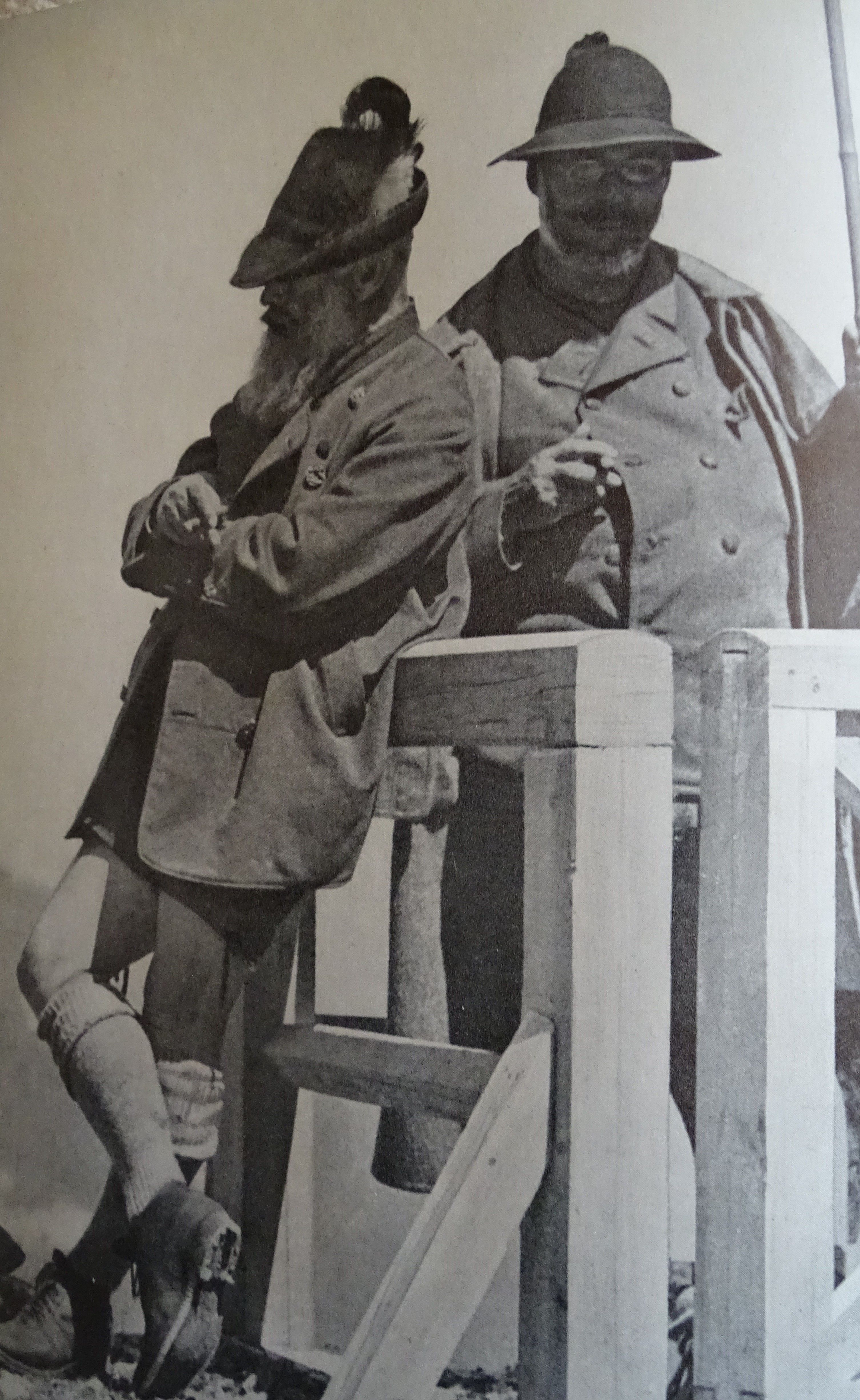 Prinzregent Luitpold mit seinem Sohn König Ludwig III