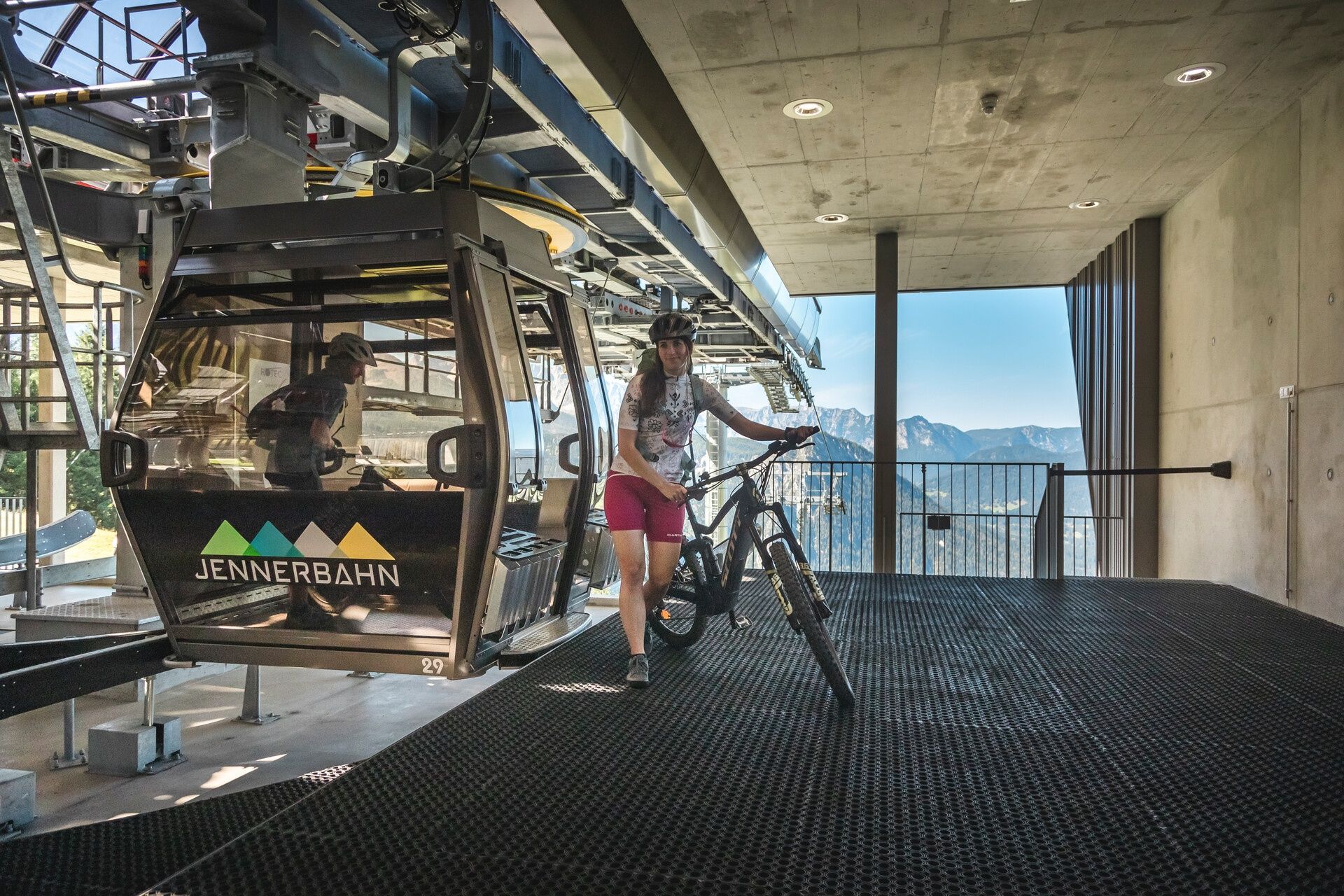 Optional: Radtransport mit der Jennerbahn