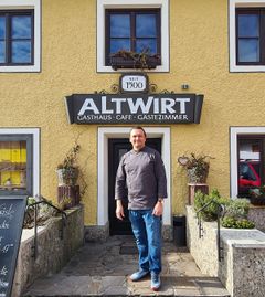 Josué Vergara vom Gasthaus Altwirt in Piding