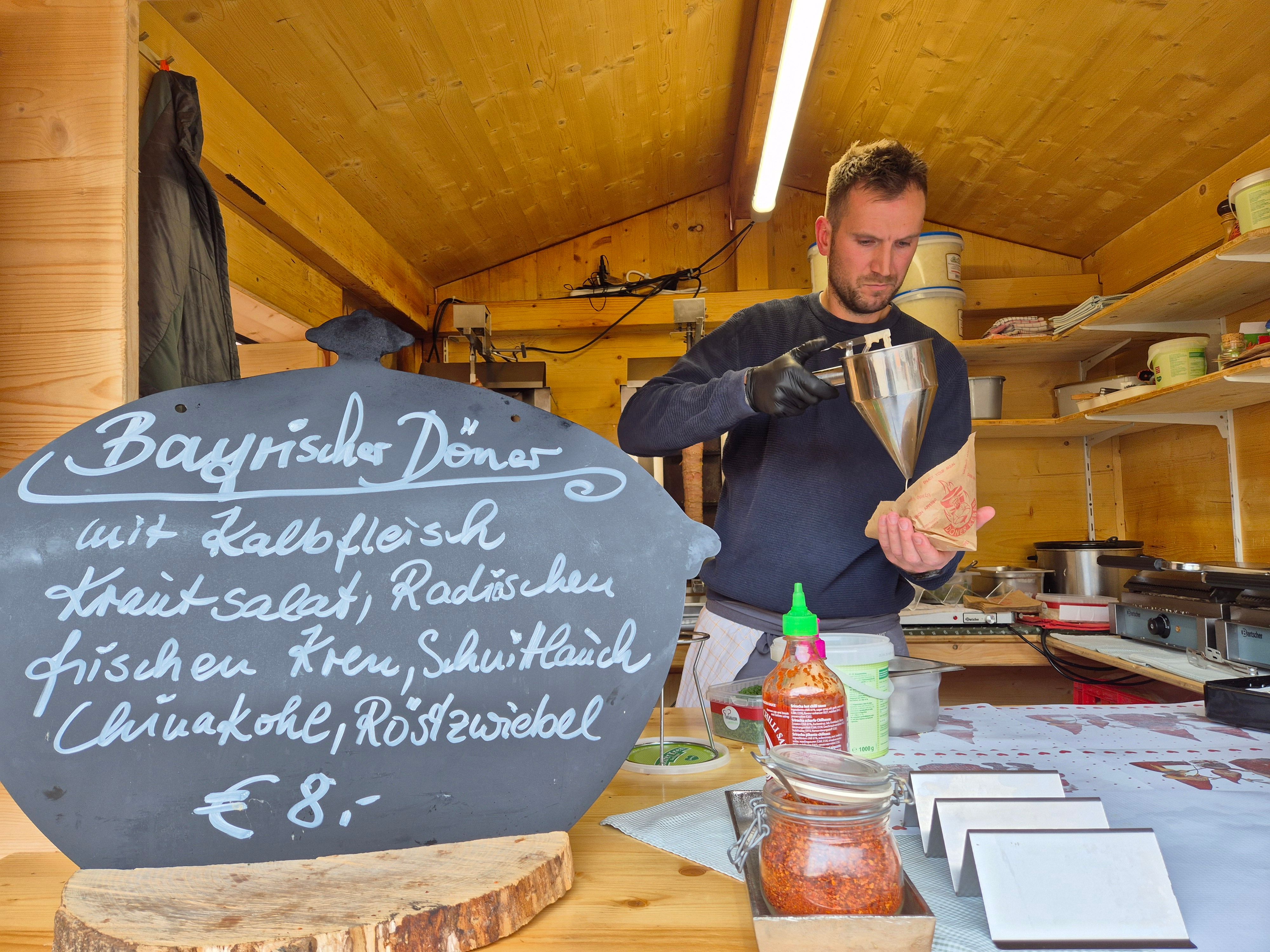Zubereitung Bayern Döner